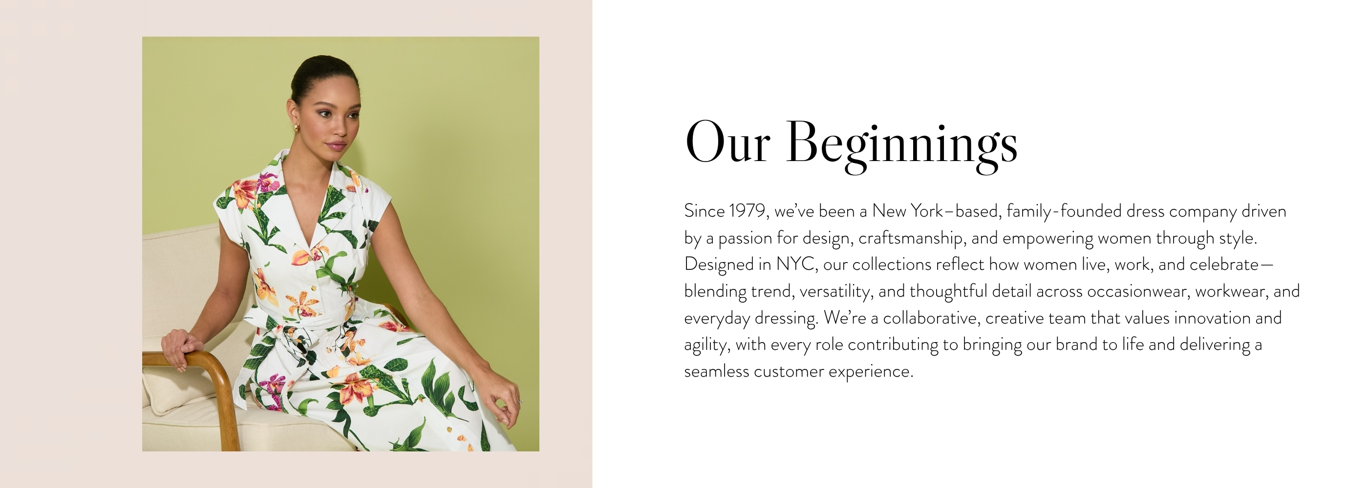 Our Beginnings — Maggy London, since 1979